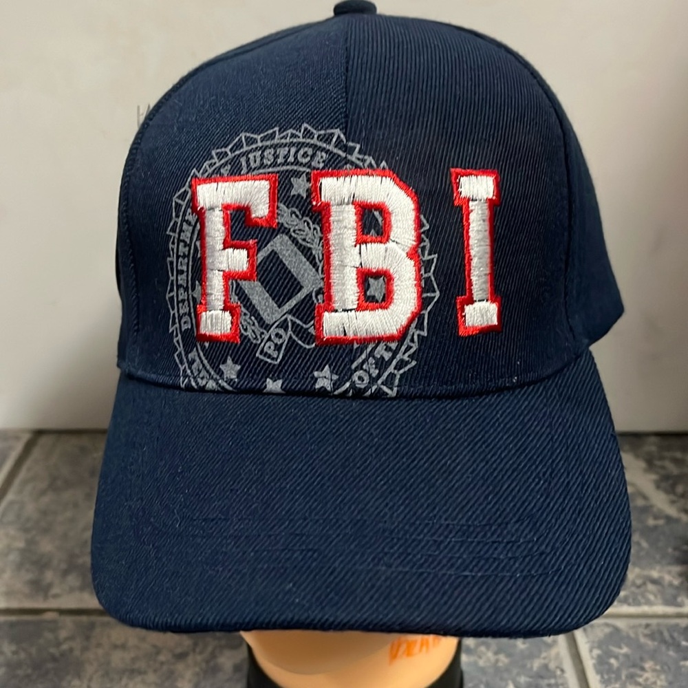 2 for $20 Brand new FBI hat navy blue